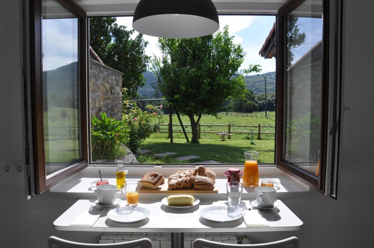 Casa Rural Mazarredonda San Pantaleón de Aras Exteriör bild
