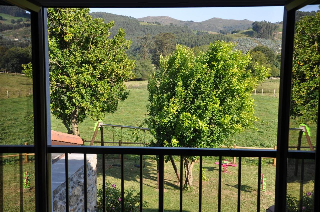 Casa Rural Mazarredonda San Pantaleón de Aras Exteriör bild